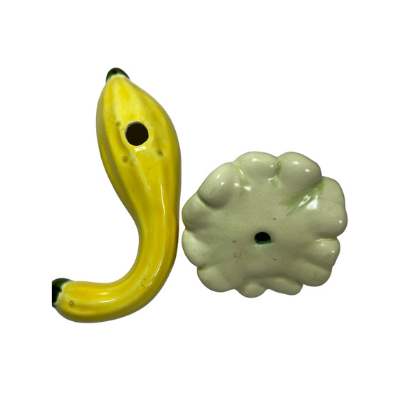 Vintage Mexican Ceramic Squash Lot Home Kitchen Table Decor - Picture 2 of 3